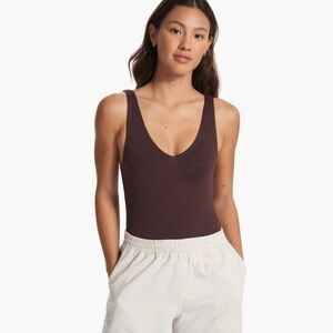 Vuori Dark Brown Bodysuit
